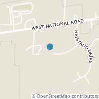 Map location of 6968 Chapman Ct, Donnelsville OH 45319