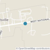 Map location of 153 E Main St, Donnelsville OH 45319