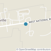 Map location of 157 E Main St, Donnelsville OH 45319
