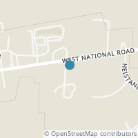 Map location of 171 E Main St, Donnelsville OH 45319