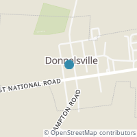 Map location of 15 N Hampton Rd, Donnelsville OH 45319