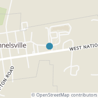 Map location of 136-138 E Main St, Donnelsville OH 45319