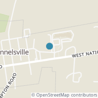 Map location of 126 E Mill St, Donnelsville OH 45319