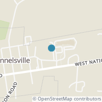 Map location of 132 E Mill St, Donnelsville OH 45319