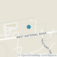 Map location of 222 E Main St, Donnelsville OH 45319