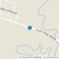 Map location of 11352 Clay Pike, Derwent OH 43733