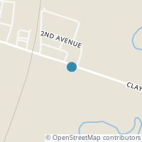 Map location of 11136 Clay Pike, Derwent OH 43733