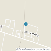Map location of 11028 Third St, Derwent OH 43733