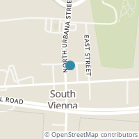 Map location of 14-16 N Urbana St, South Vienna OH 45369