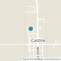 Map location of 44 S Walnut St, Arcanum OH 45304