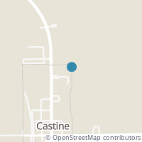 Map location of 248 N Main St, Castine OH 45304