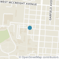 Map location of 916 Woodlawn Ave, Springfield OH 45504