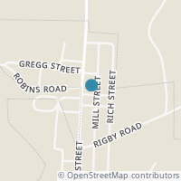 Map location of 322 High St, Senecaville OH 43780