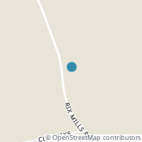 Map location of 2040 Rix Mills Rd, New Concord OH 43762