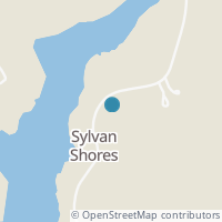 Map location of 1152 Sylvan Shores Dr, South Vienna OH 45369