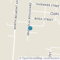 Map location of 1750 Magnolia Blvd, Springfield OH 45503