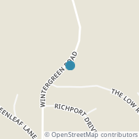 Map location of 58700 Wintergreen Rd, Senecaville OH 43780