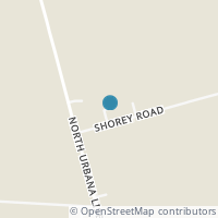 Map location of 10070 Shorey Rd, South Vienna OH 45369