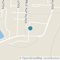 Map location of 322 S 4Th St, Byesville OH 43723