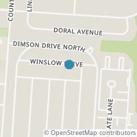 Map location of 5057 Winslow Dr, Whitehall OH 43213