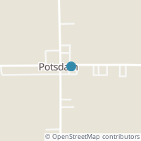Map location of 26 E Cross St #6, Potsdam OH 45361
