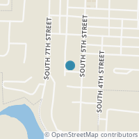 Map location of 263 S 6Th St, Byesville OH 43723