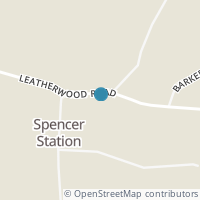 Map location of 25066 Leatherwood Rd, Quaker City OH 43773