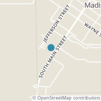 Map location of 342 S Main St, New Madison OH 45346