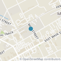Map location of 214 Mill St #B, Moorestown NJ 8057