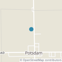 Map location of 15 N Main St, Potsdam OH 45361
