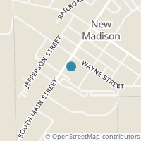 Map location of 219 S Main St, New Madison OH 45346