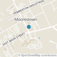 Map location of 111 Chester Ave, Moorestown NJ 8057