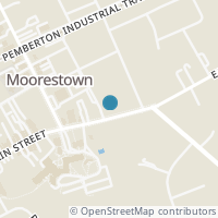 Map location of 141 E Main St, Moorestown NJ 8057