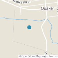 Map location of 340 Pike St, Quaker City OH 43773