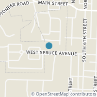 Map location of 406 W Spruce Ave, Byesville OH 43723