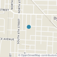 Map location of 222 S 5Th St, Byesville OH 43723