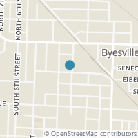 Map location of 216 S 4Th St Rear, Byesville OH 43723