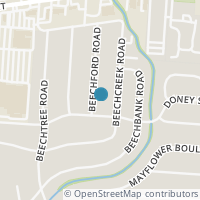 Map location of 160-162 Beechford Rd, Columbus OH 43213