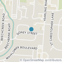 Map location of 4274-4276 Doney St, Columbus OH 43213