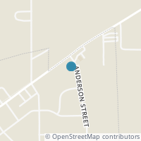 Map location of 102 Anderson St, New Madison OH 45346