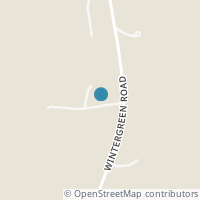 Map location of 60431 Wintergreen Rd, Senecaville OH 43780