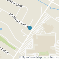 Map location of 2 Sheffield Dr, Moorestown NJ 8057