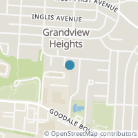 Map location of 1353 Bluff Ave #11-B, Grandview OH 43212