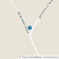 Map location of 60857 Batesville Rd, Quaker City OH 43773