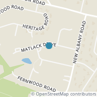 Map location of 817 Matlack Dr, Moorestown NJ 8057