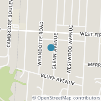 Map location of 1199 Glenn Ave, Grandview OH 43212