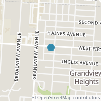 Map location of 1449 W 1St Ave, Grandview OH 43212
