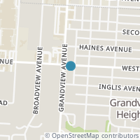 Map location of 1172 Grandview Ave, Grandview OH 43212
