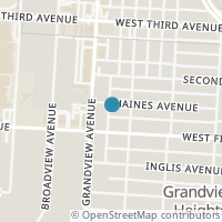 Map location of 1455-1457 Haines Ave, Grandview OH 43212