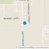 Map location of 509 S Jefferson St, Pitsburg OH 45358